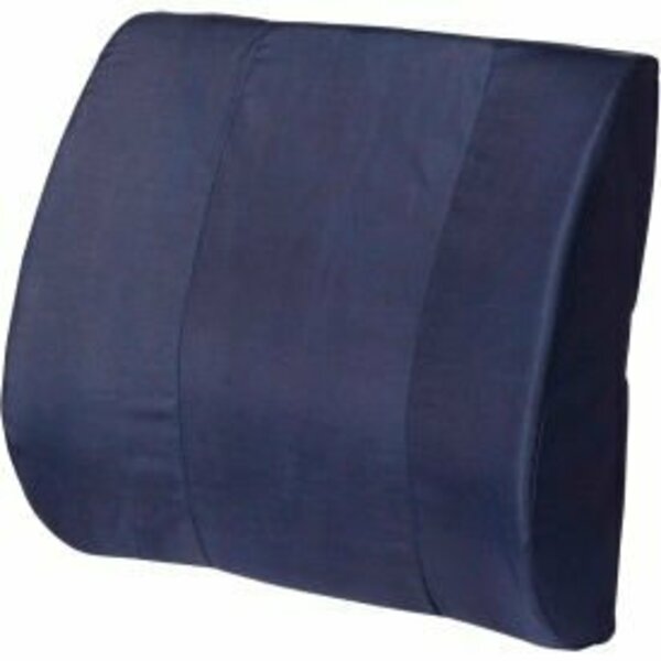 Healthsmart DMI Memory Foam Lumbar Cushion with Strap, Navy 555-7921-2400
